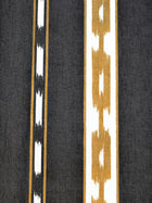 Kente Black Ikart Outdoor Fabric by Coordonné