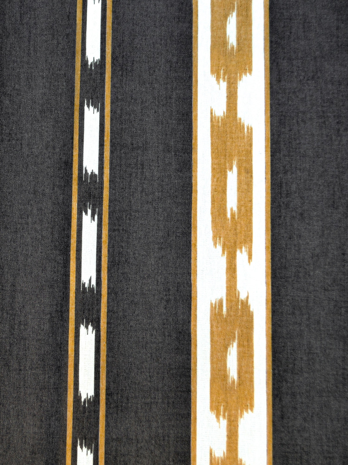Kente Black Ikart Outdoor Fabric by Coordonné