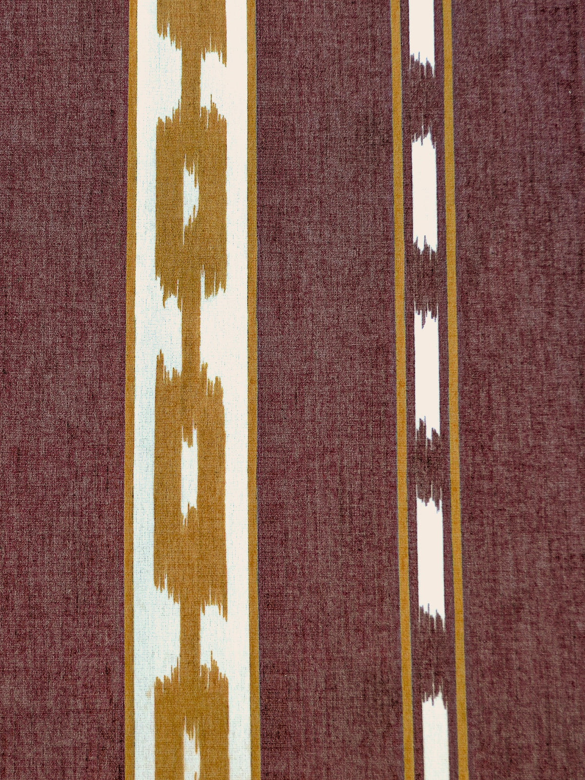Kente Wine Ikart Outdoor Fabric by Coordonné