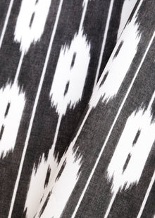 Llengües Black Ikart Outdoor II Fabric by Coordonné
