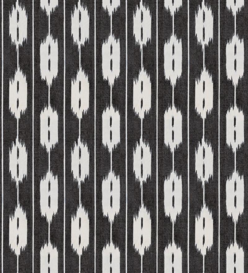 Llengües Black Ikart Outdoor II Fabric by Coordonné