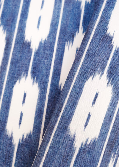Llengües Blue Ikart Outdoor II Fabric by Coordonné