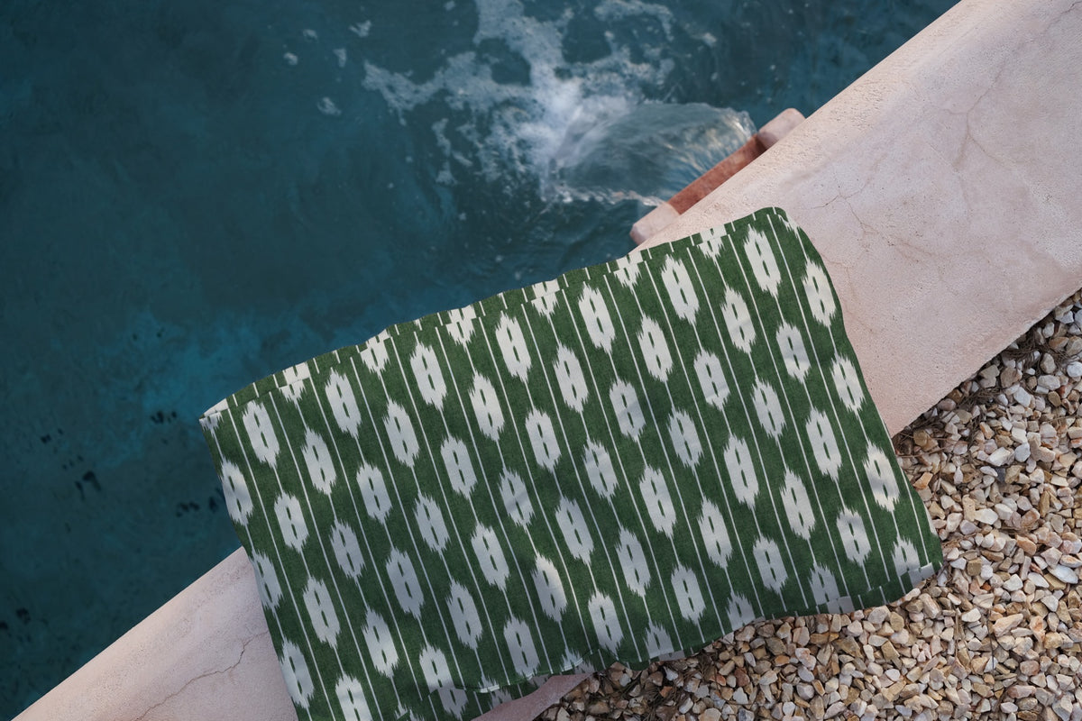 Llengües Green Ikart Outdoor II Fabric by Coordonné
