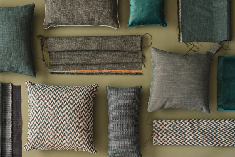 Magistretti Emerald Mid-century Fabric by Coordonné