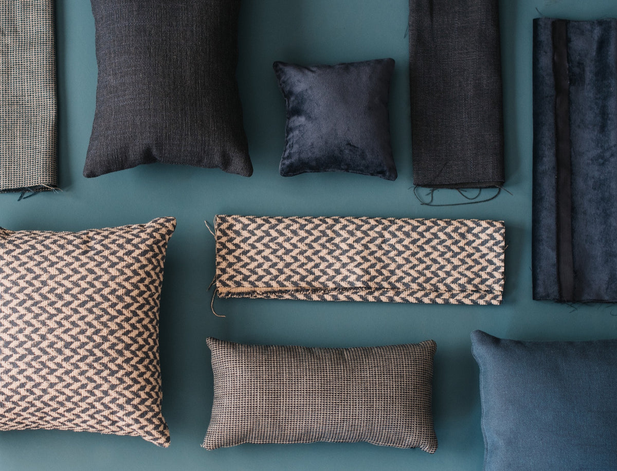Magistretti Sapphire Mid-century Fabric by Coordonné