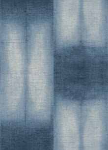 Mokume Indigo Shibori Outdoor Fabric by Coordonné