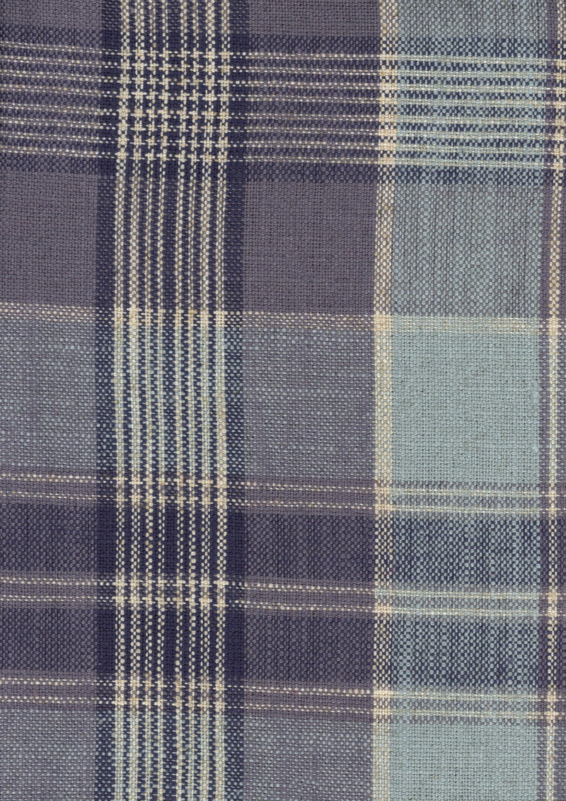 Multichess Ocean Piccadilly Fabric by Coordonné