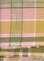 Multichess Pink Piccadilly Fabric by Coordonné
