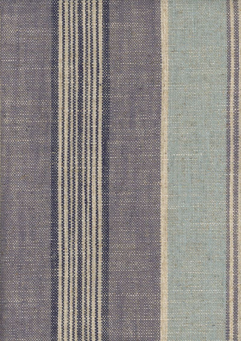 Multistripes Ocean Piccadilly Fabric by Coordonné