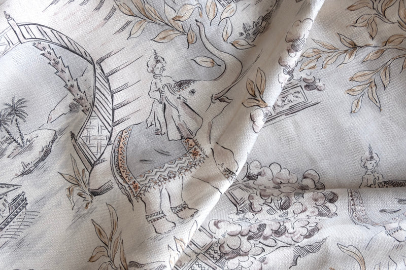 Nabateo Plomo Petra Fabric by Coordonné
