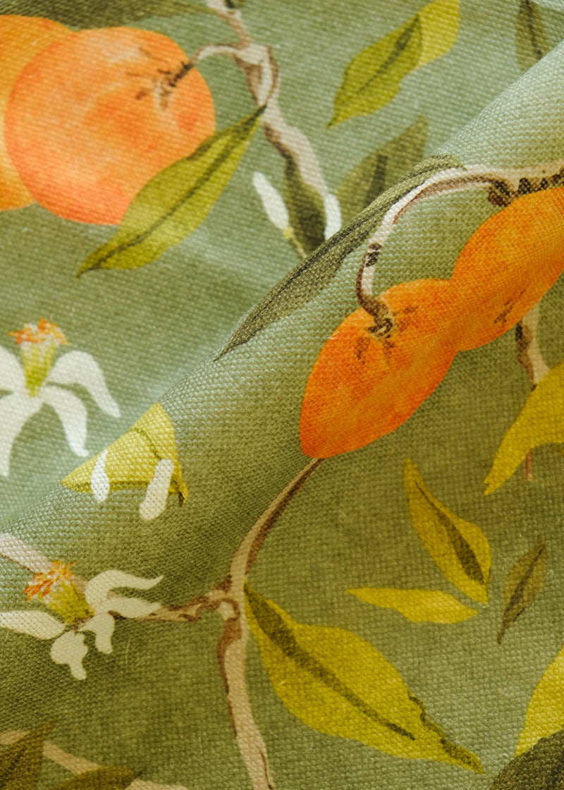 Naranjos Celadon Sevilla Fabric by Coordonné