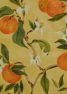 Naranjos Ocre Sevilla Fabric by Coordonné