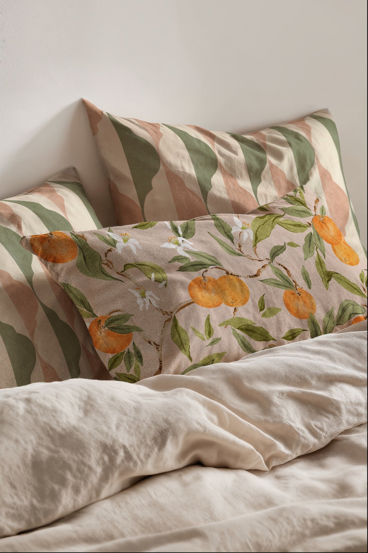 Naranjos Rosado Sevilla Fabric by Coordonné