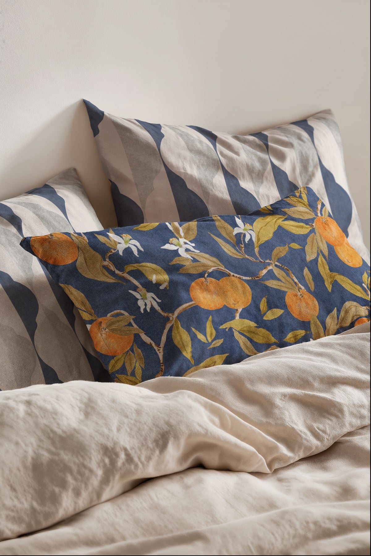 Naranjos Ultramar Sevilla Fabric by Coordonné