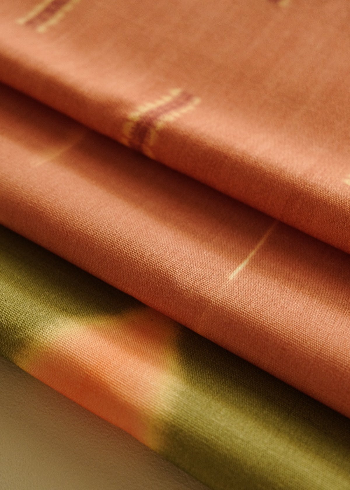 Nui Amber Shibori Outdoor Fabric by Coordonné