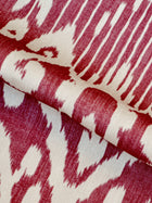 Padmasalis Wine Ikart Outdoor Fabric by Coordonné