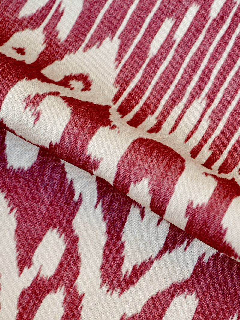 Padmasalis Wine Ikart Outdoor Fabric by Coordonné