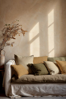 Plain Dune Leaf Berber I Fabric by Coordonné
