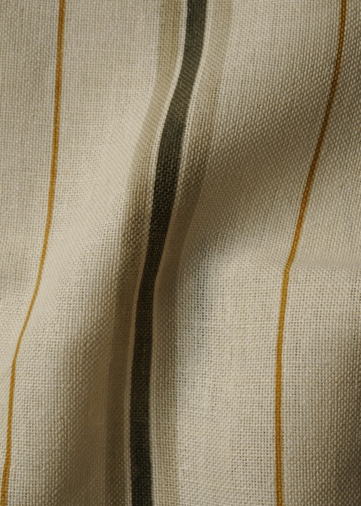Rolling Stripes Black Cotswolds Fabric by Coordonné