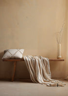 Rolling Stripes Black Cotswolds Fabric by Coordonné