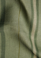 Rolling Stripes Sage Cotswolds Fabric by Coordonné