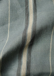Rolling Stripes Sapphire Cotswolds Fabric by Coordonné