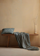 Rolling Stripes Sapphire Cotswolds Fabric by Coordonné