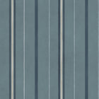 Rolling Stripes Sapphire Cotswolds Fabric by Coordonné