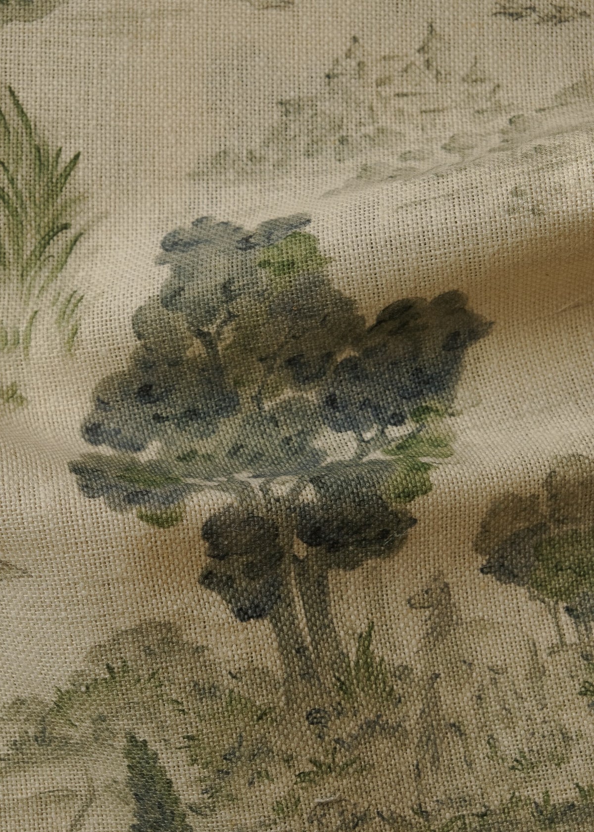 Royal Oak Aqua Cotswolds Fabric by Coordonné