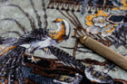 Sacred Pheasants Jade Forbidden City Fabric by Coordonné
