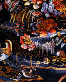 Sacred Pheasants Onyx Forbidden City Fabric by Coordonné