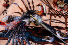 Sacred Pheasants Rose Forbidden City Fabric by Coordonné