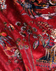 Sacred Pheasants Ruby Forbidden City Fabric by Coordonné