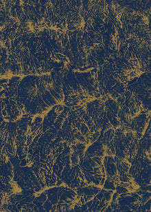 Sepia Lapislazuli Artisan Fabric by Coordonné