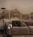 Sepia Rose Artisan Fabric by Coordonné