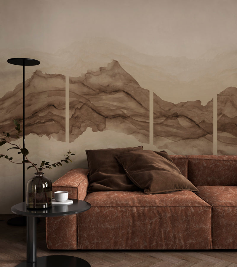Sepia Sand Artisan Fabric by Coordonné