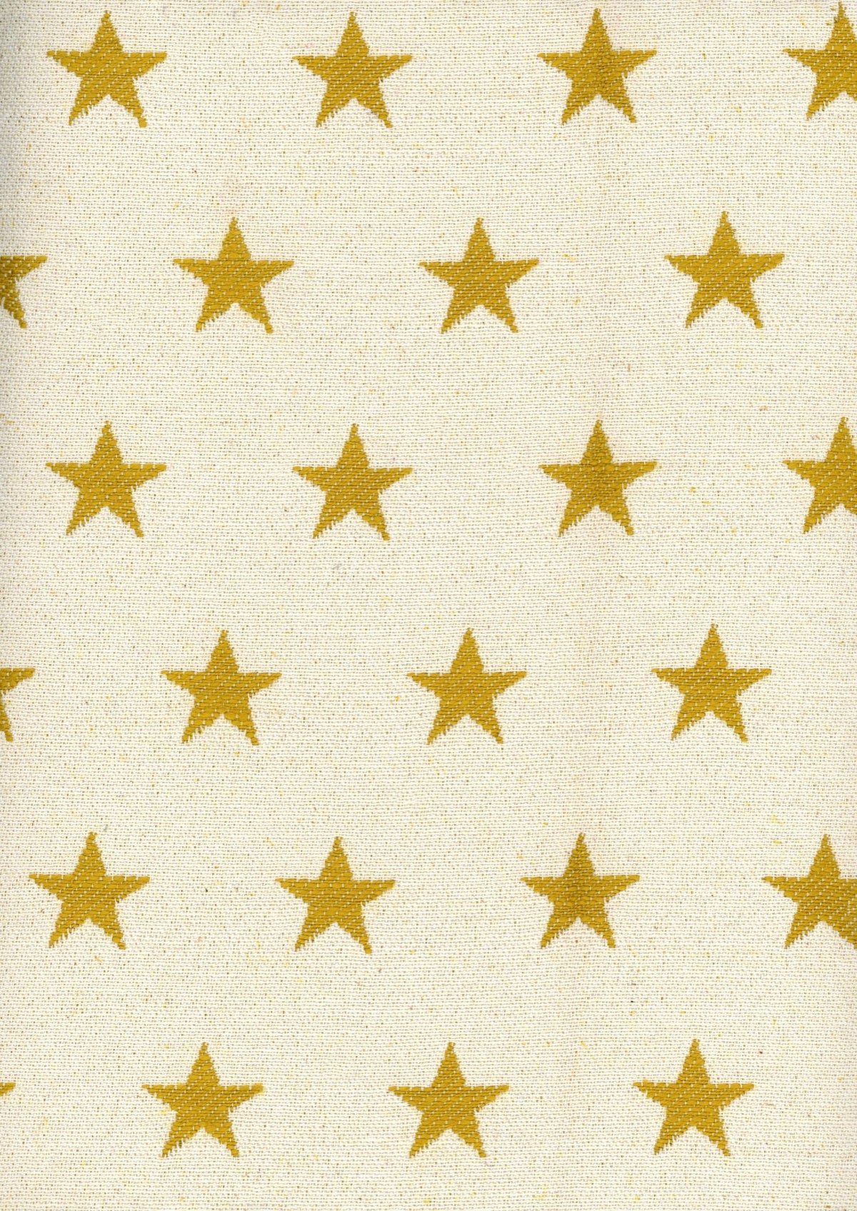 Stars Curry Piccadilly Fabric by Coordonné