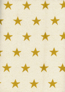 Stars Curry Piccadilly Fabric by Coordonné