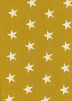 Stars Curry Piccadilly Fabric by Coordonné