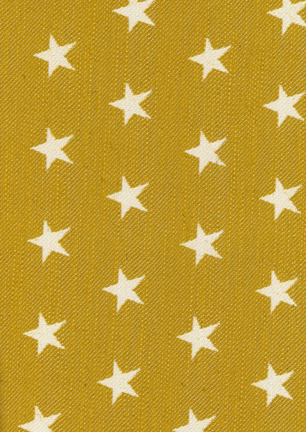 Stars Curry Piccadilly Fabric by Coordonné