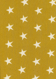 Stars Curry Piccadilly Fabric by Coordonné