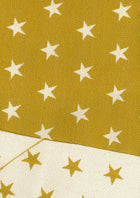 Stars Curry Piccadilly Fabric by Coordonné