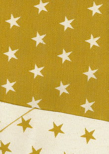 Stars Curry Piccadilly Fabric by Coordonné