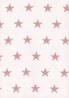 Stars Pink Piccadilly Fabric by Coordonné