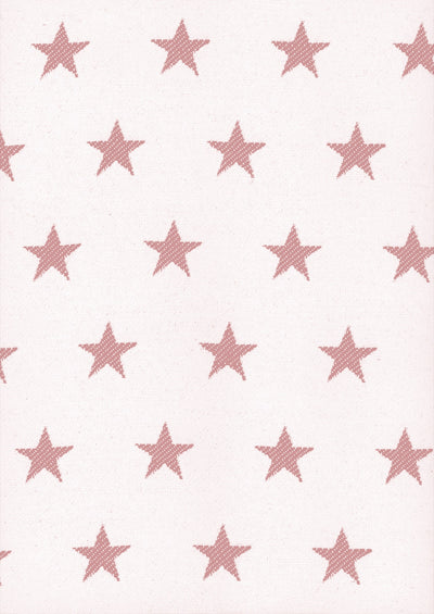 Stars Pink Piccadilly Fabric by Coordonné