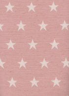 Stars Pink Piccadilly Fabric by Coordonné