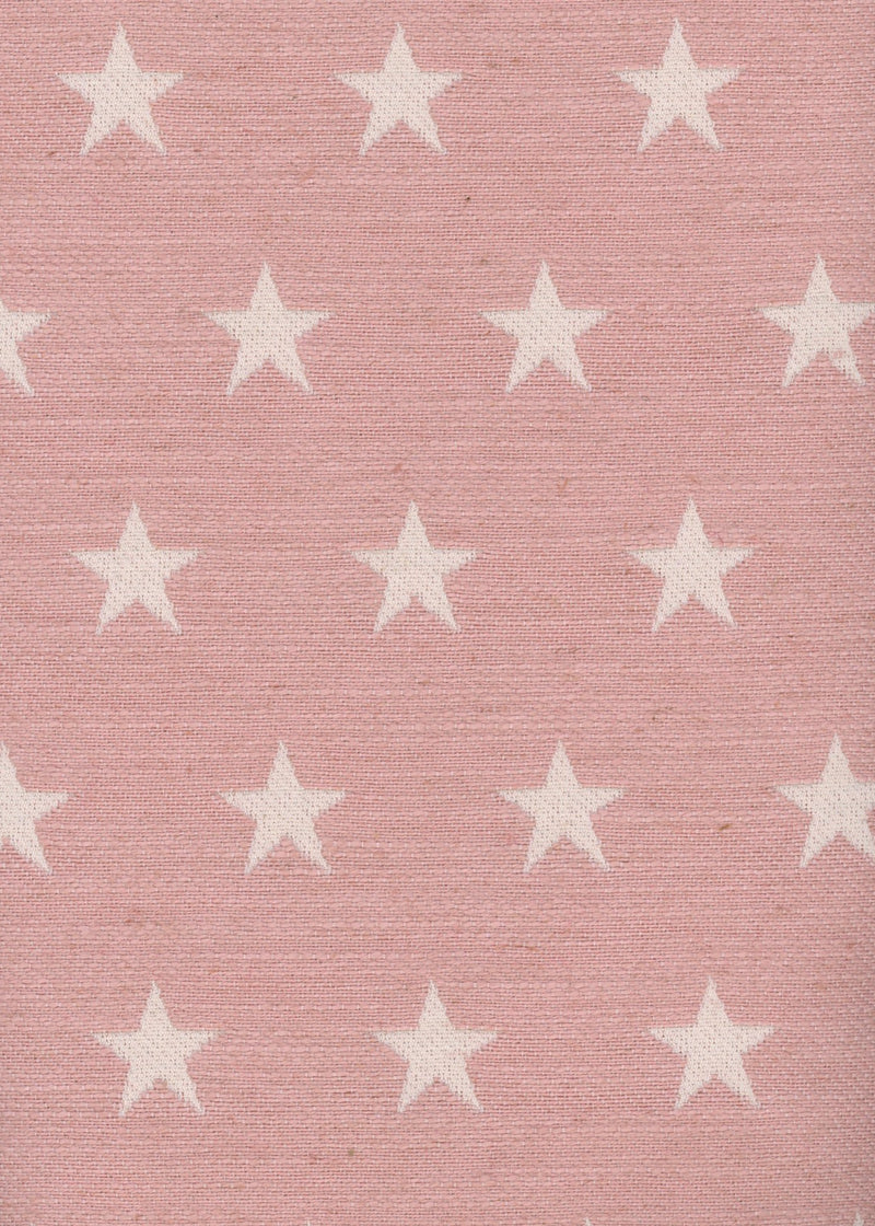 Stars Pink Piccadilly Fabric by Coordonné