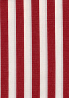 Stripes Red Piccadilly Fabric by Coordonné