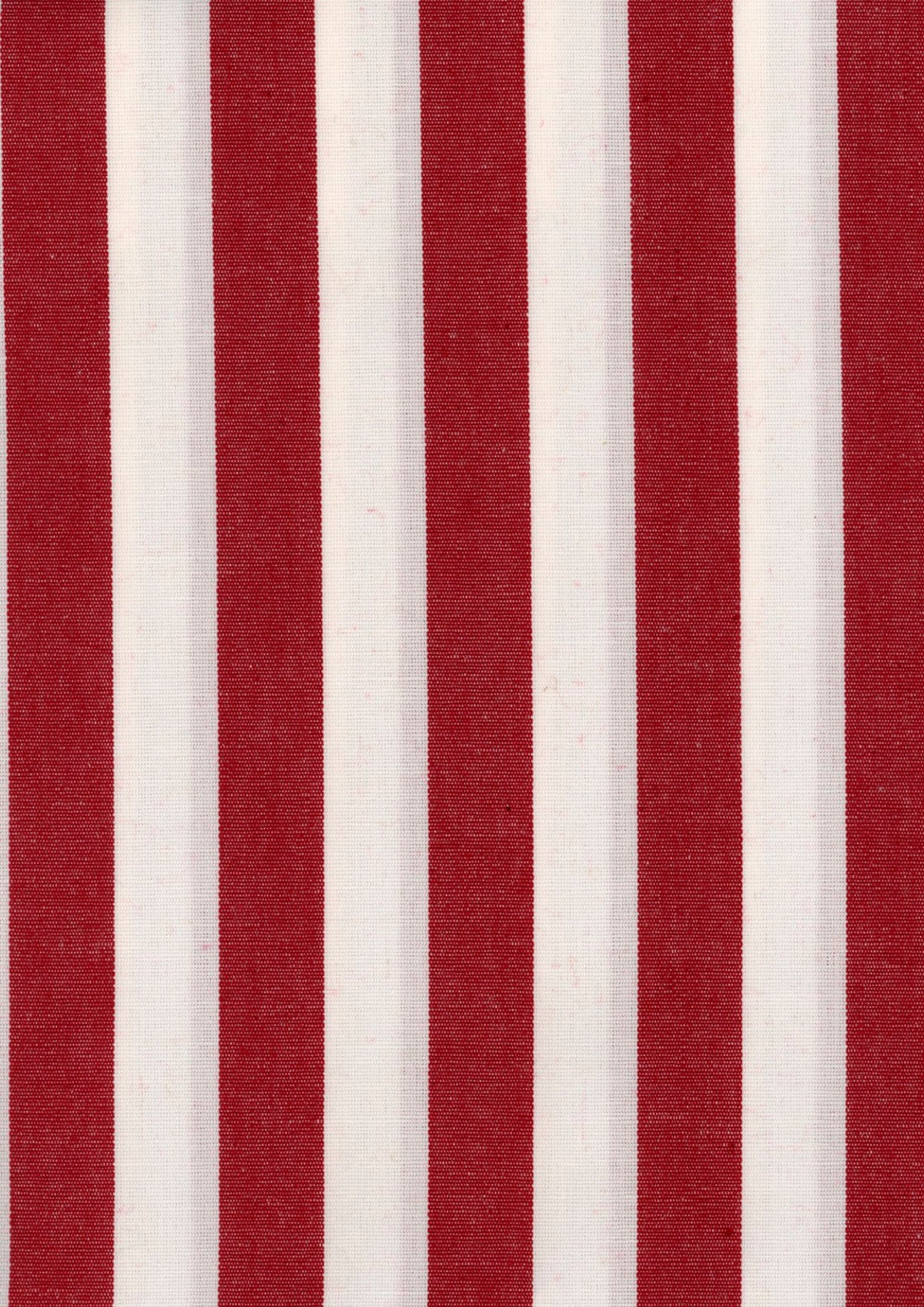 Stripes Red Piccadilly Fabric by Coordonné