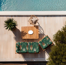 Sumba Green Ikart Outdoor II Fabric by Coordonné